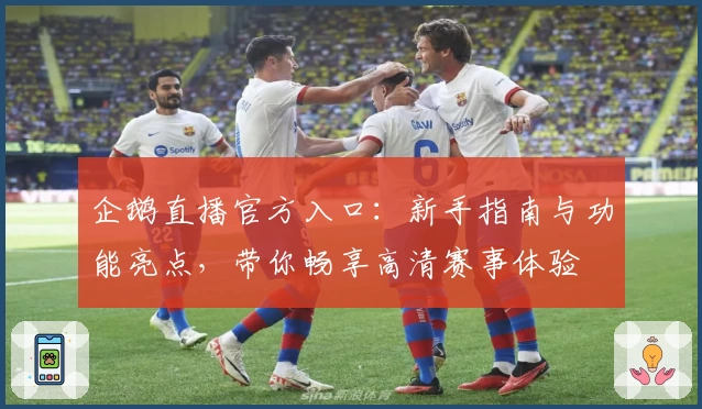 企鹅直播官方入口：新手指南与功能亮点，带你畅享高清赛事体验